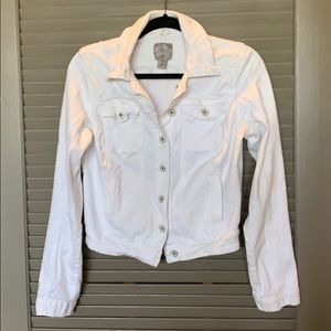 Guess White Jean Jacket